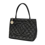 Chanel Vintage Pre-owned Laeder chanel-vskor Black, Dam