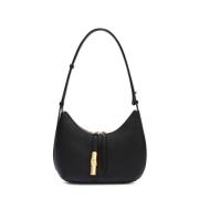 Furla Svart Läder Crossbody Väska Black, Dam