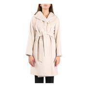 Max Mara Studio Huvjacka i ull Newmang modell Beige, Dam