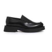 Poesie Veneziane Svart Slät Abrasivato Loafer Black, Dam