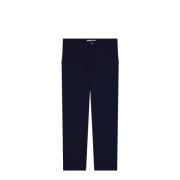 Maison Kitsuné Stiliga byxor för män Blue, Herr