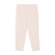 Circolo 1901 Corduroy Krämbyxor med Fickor Beige, Dam