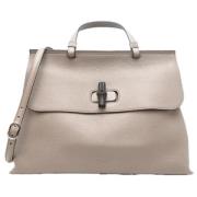 Gucci Vintage Pre-owned Laeder gucci-vskor Beige, Dam