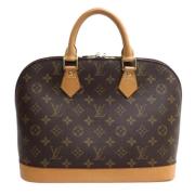 Louis Vuitton Vintage Pre-owned Canvas louis-vuitton-vskor Brown, Dam