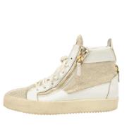 Giuseppe Zanotti Pre-owned Pre-owned Laeder sneakers White, Herr