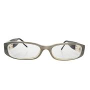 Chanel Vintage Pre-owned Plast solglasgon Gray, Dam