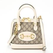 Gucci Vintage Pre-owned Canvas gucci-vskor Gray, Dam