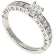 Bvlgari Vintage Pre-owned Platina ringar Gray, Dam