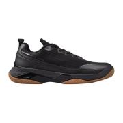 Hugo Boss Svarta Sneakers Polyesterkomposition Black, Herr