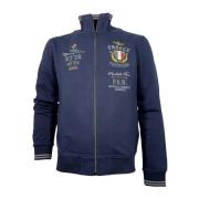 Aeronautica Militare Tröja med full dragkedja Blue, Herr