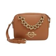 Love Moschino Cross Body Bags Brown, Dam