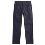 Nudie Jeans Gritty Jackson Dry Old Denim Jeans Blue, Herr