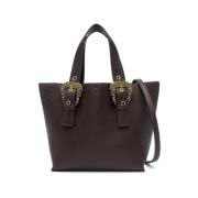 Versace Jeans Couture Cocoa Fibbie Toteväska Brown, Dam