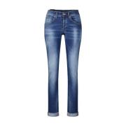 Dondup Slim-Fit Jeans Stilren och Bekväm Blue, Herr