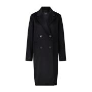 Max Mara Ullrock med elegant revers Black, Dam