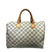 Louis Vuitton Vintage Pre-owned Canvas louis-vuitton-vskor White, Dam