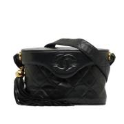 Chanel Vintage Pre-owned Laeder chanel-vskor Black, Dam