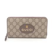 Gucci Vintage Pre-owned Belagd canvas plnbcker Brown, Dam