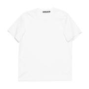 Acne Studios Vit Bomull T-shirt Cl0290 White, Dam