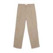 Bonsai Beige Twill Weave Byxor Beige, Herr