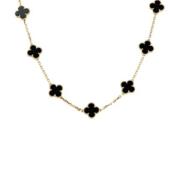 Van Cleef & Arpels Pre-owned Pre-owned Guld halsband Black, Dam