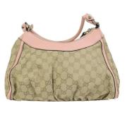 Gucci Vintage Pre-owned Canvas gucci-vskor Beige, Dam