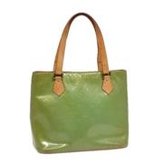 Louis Vuitton Vintage Pre-owned Laeder handvskor Green, Dam