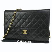 Chanel Vintage Pre-owned Laeder chanel-vskor Black, Dam