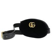 Gucci Vintage Pre-owned Sammet gucci-vskor Black, Dam