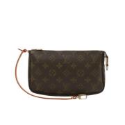 Louis Vuitton Vintage Pre-owned Canvas louis-vuitton-vskor Brown, Dam