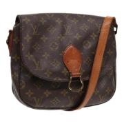 Louis Vuitton Vintage Pre-owned Canvas louis-vuitton-vskor Brown, Dam