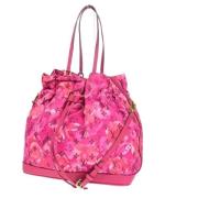 Louis Vuitton Vintage Pre-owned Canvas axelremsvskor Pink, Dam