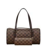 Louis Vuitton Vintage Pre-owned Canvas louis-vuitton-vskor Brown, Dam