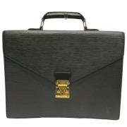 Louis Vuitton Vintage Pre-owned Laeder louis-vuitton-vskor Black, Dam