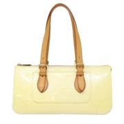 Louis Vuitton Vintage Pre-owned Laeder louis-vuitton-vskor Yellow, Dam