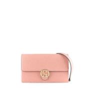 Gucci Vintage Pre-owned Laeder gucci-vskor Pink, Dam