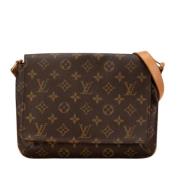 Louis Vuitton Vintage Pre-owned Canvas louis-vuitton-vskor Brown, Dam