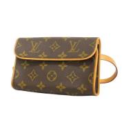 Louis Vuitton Vintage Pre-owned Canvas louis-vuitton-vskor Brown, Dam