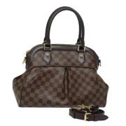 Louis Vuitton Vintage Pre-owned Canvas louis-vuitton-vskor Brown, Dam