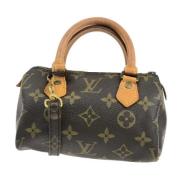 Louis Vuitton Vintage Pre-owned Canvas louis-vuitton-vskor Brown, Dam