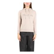 Max Mara Ull Hoodie Gorizia Stil Beige, Dam