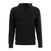 C.p. Company Svart Hoodie Black, Herr