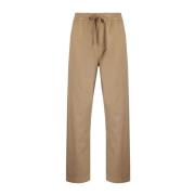 Carhartt Wip Beige Bomull Twill Dragsko Byxor Beige, Herr