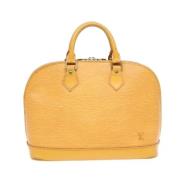 Louis Vuitton Vintage Pre-owned Laeder louis-vuitton-vskor Yellow, Dam