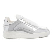 Moschino Söta Sneakers med Enkel Mönster Gray, Dam