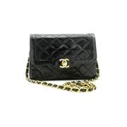 Chanel Vintage Pre-owned Laeder chanel-vskor Black, Dam