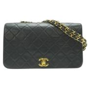 Chanel Vintage Pre-owned Laeder chanel-vskor Black, Dam