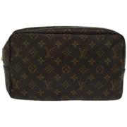 Louis Vuitton Vintage Pre-owned Canvas louis-vuitton-vskor Brown, Dam