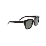 Saint Laurent Klassiska Aviator Solglasögon Brown, Dam