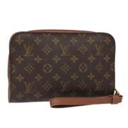 Louis Vuitton Vintage Pre-owned Canvas kuvertvskor Brown, Dam